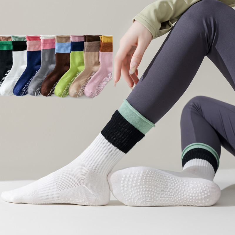 Silicone Non-slip Yoga Socks W - Medias Para Pilates Y Yoga review and price