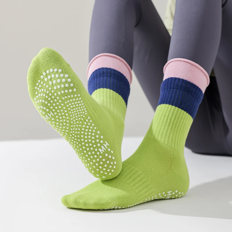 Silicone Non-slip Yoga Socks W - Medias Para Pilates Y Yoga review and price