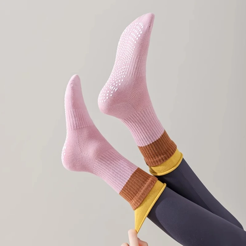 Silicone Non-slip Yoga Socks W - Medias Para Pilates Y Yoga review and price